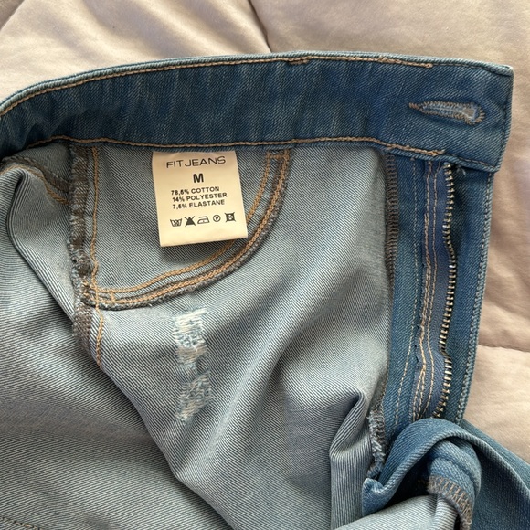 Fit Jeans Light Distress Size M - Picture 7 of 7